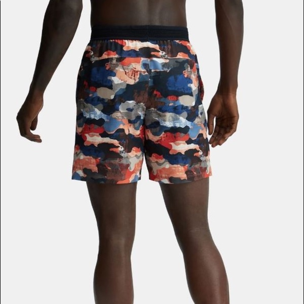 Fabletics Mens The Fundamental Short (Lined) L Zion Multicolor 7 in
